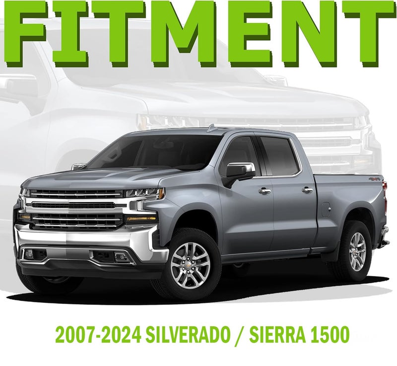 PROEZE 2.5"" Leveling Lift Kits for 2007-2024 Silverado 1500/2007-2024 Sierra 1500, 2.5 inch Forged Front Strut Spacers Leveling Kits - Image 2